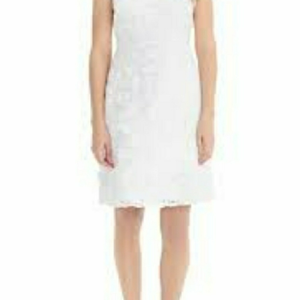 White lace dress a  large size